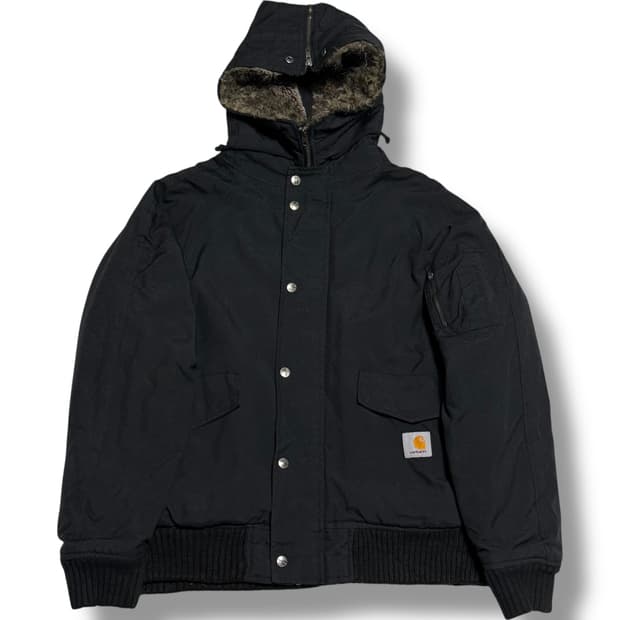Carhartt FR 라인 후드 퍼 자켓
