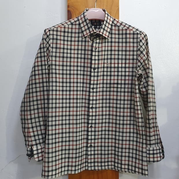 닥스 체크 긴팔셔츠(95)