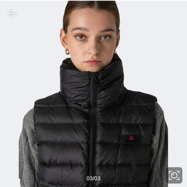 페트레이 PEUTEREY 구스다운 경량 패딩 베스트 it 40사이즈