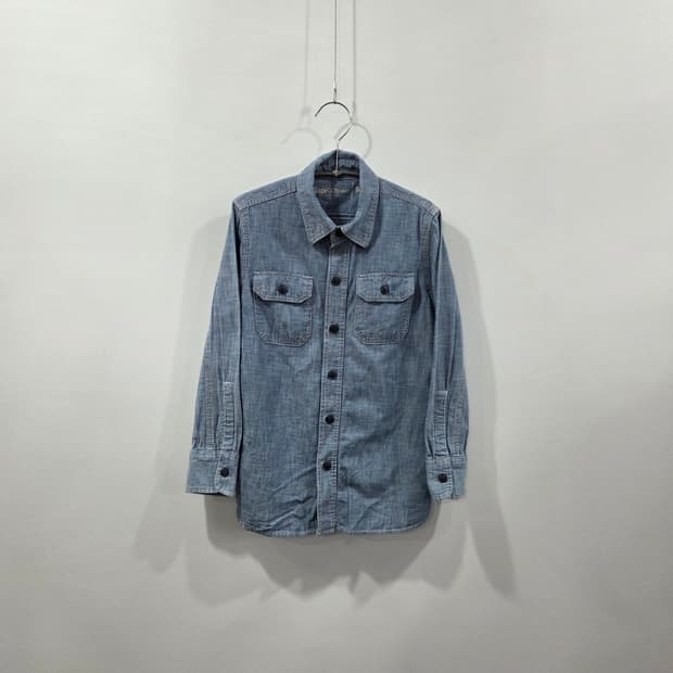 갭 키즈 샴브레이 셔츠 S