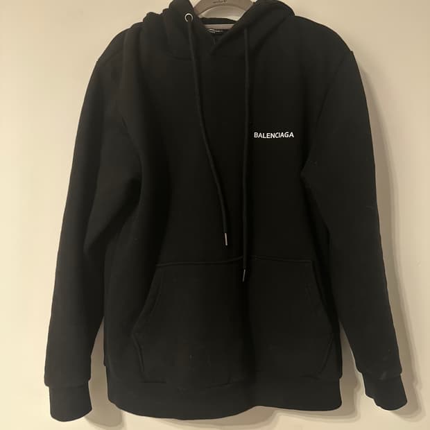 Balenciaga Do Learn Commit 후드