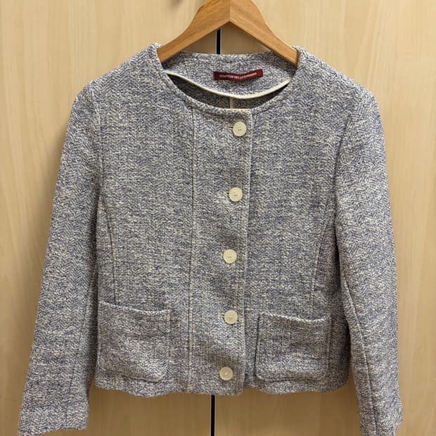 Comtoir des Contonniers 면 트위트 자켓 국내 55