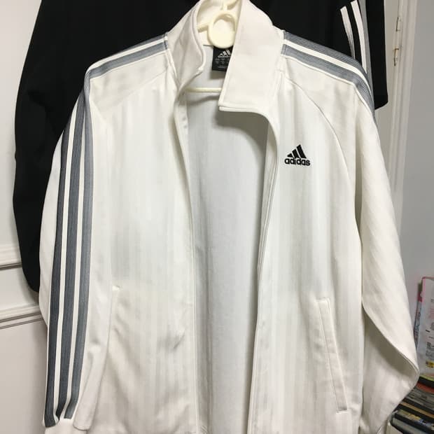 아디다스 희귀 화이트 져지