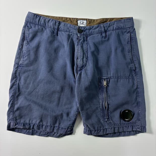 CP.P company 씨피컴퍼니 카고 버뮤다 네이비 하프팬츠
