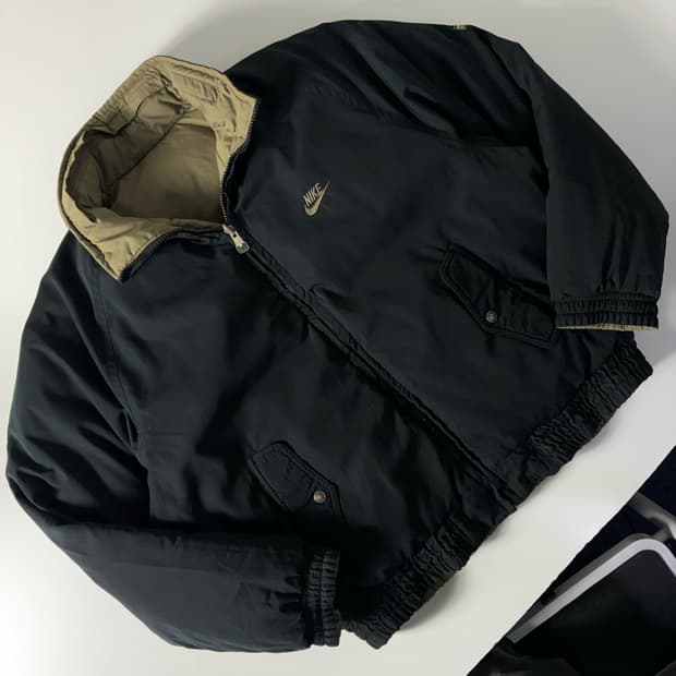 Nike  나이키 90,s 삼나 스포츠 리버시블 덕다운 패딩 자켓  Pr