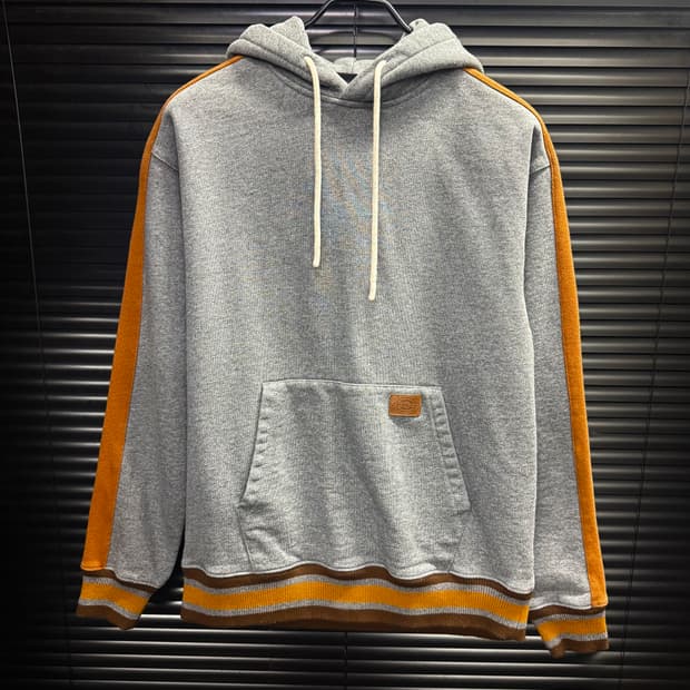 디키즈 된장 어깨 라인 스웻 후드 티셔츠 S 90 워크 브라운 카멜 회색