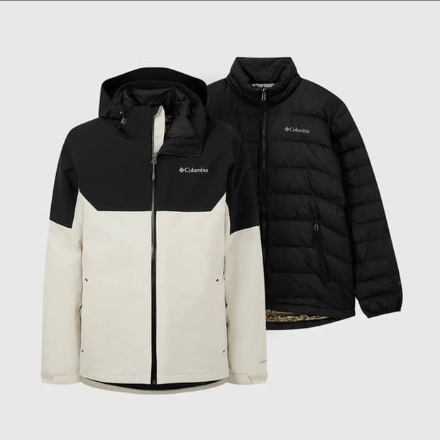 컬럼비아 캐스케이드 인터체인지 (경량패딩 + 윈터브레이커)