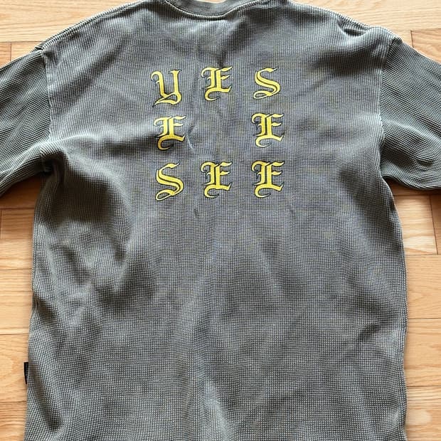 예스아이씨 와플 롱슬리브