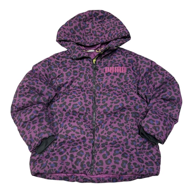 ✨ (바배) 푸마 레오파드 호피 패딩 