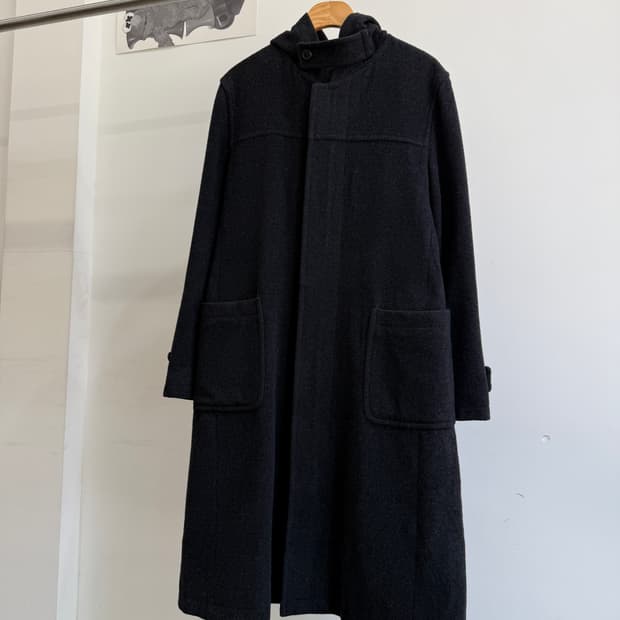 PPFM (Made in Japan) 울 후드 코트 