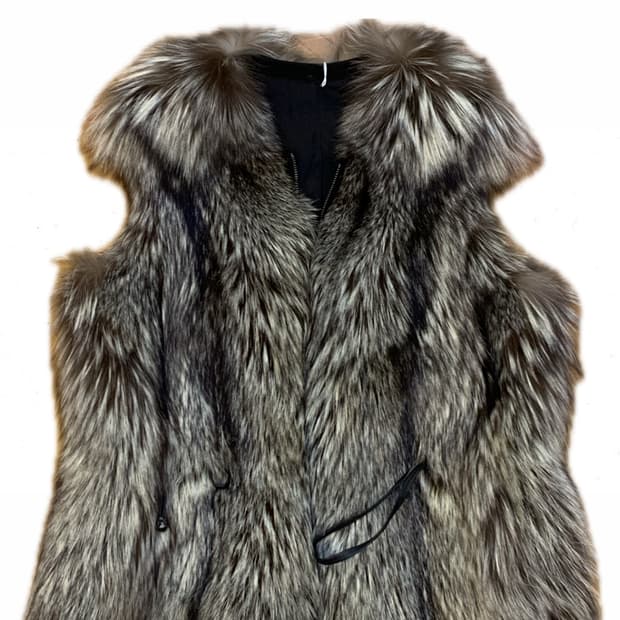 Real Silver Fox Fur