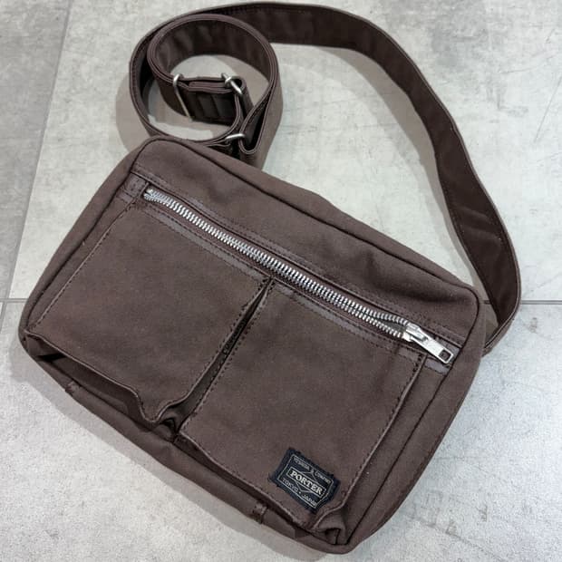 요시다 포터 브라운 숄더백 크로스백