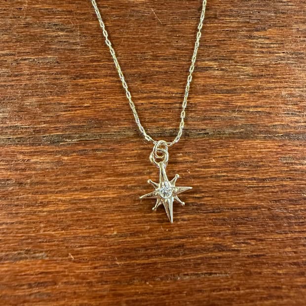 새상품 신주 별 목걸이