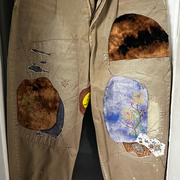 캐피탈 카츠라기 님팬츠 베이지