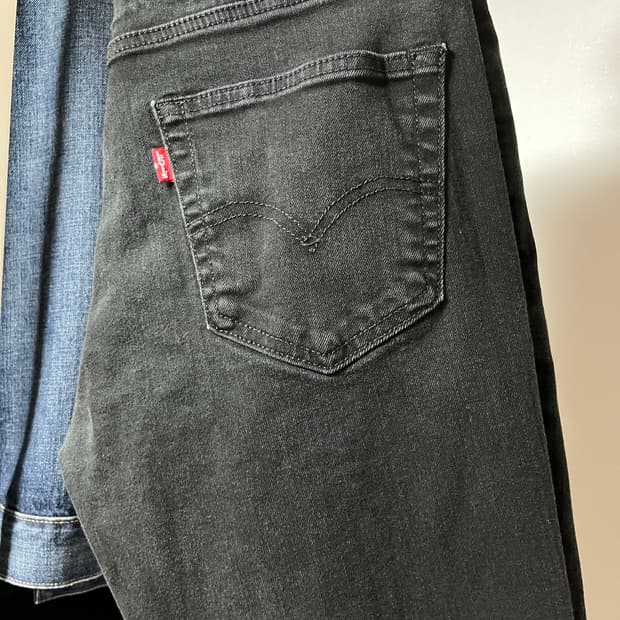 리바이스 511(슬림핏) 블랙 진