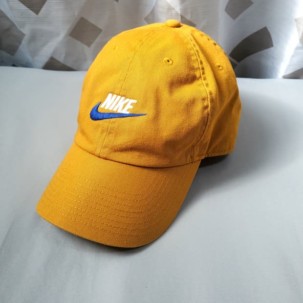나이키 머스타드 캡 모자 블루스우시 볼캡