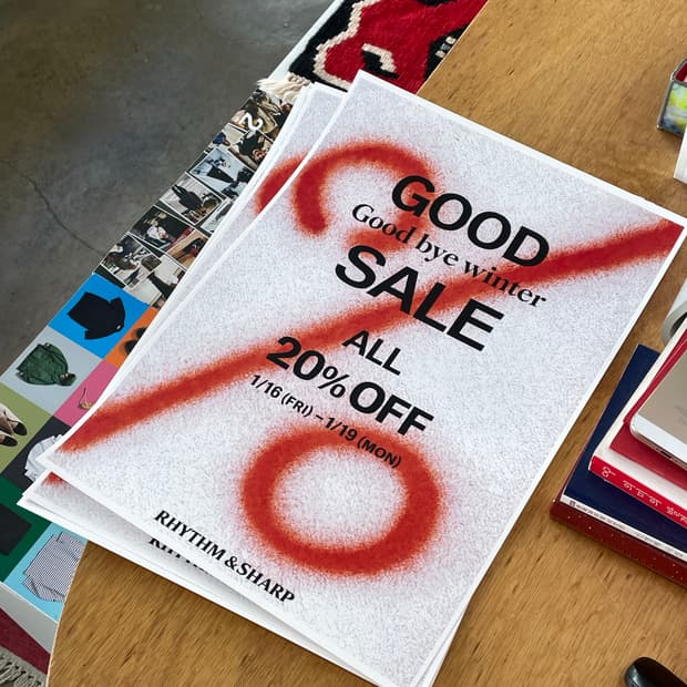 Good Good bye Winter SALE ( 20 % OFF )