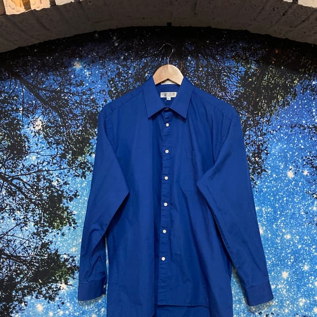 ⚜️GIVENCHY(지방시) 빈티지 블루 셔츠