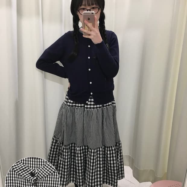 패치 체크 롱원피스