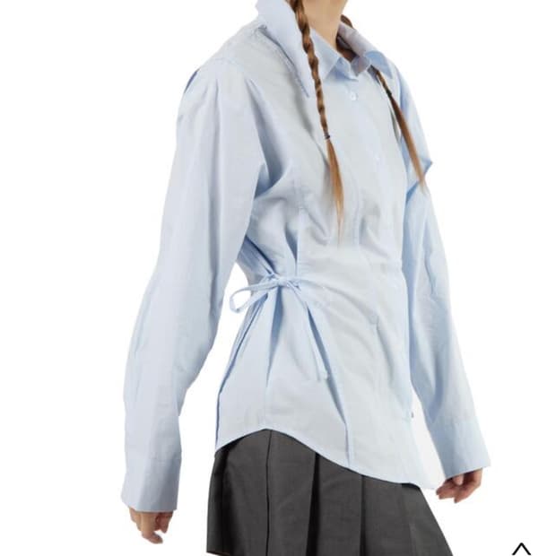 릿킴 section tails shirt 화이트