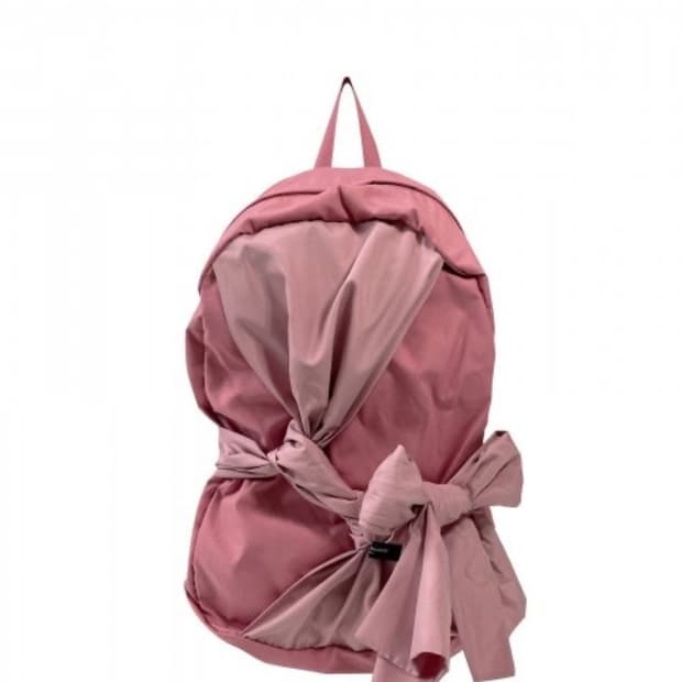 이우가마카라스 백팩 핑크