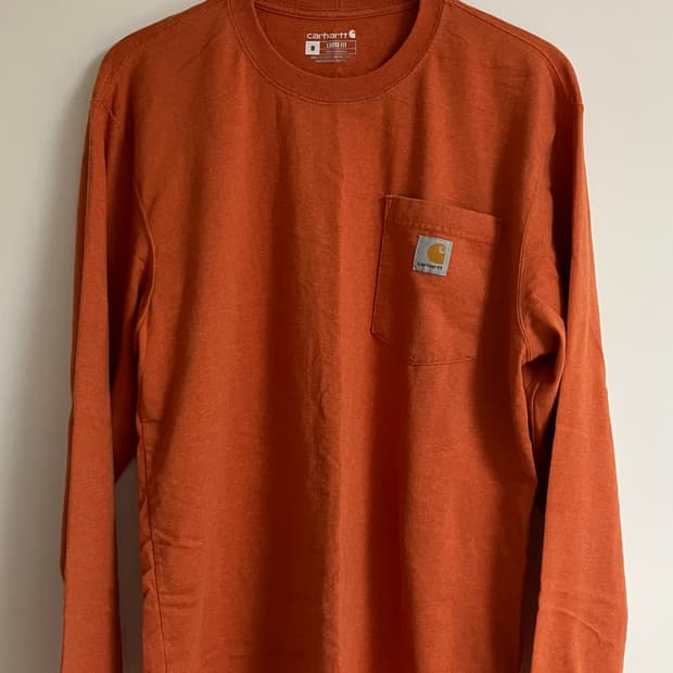 [Carhartt] 칼하트 포켓 긴팔티