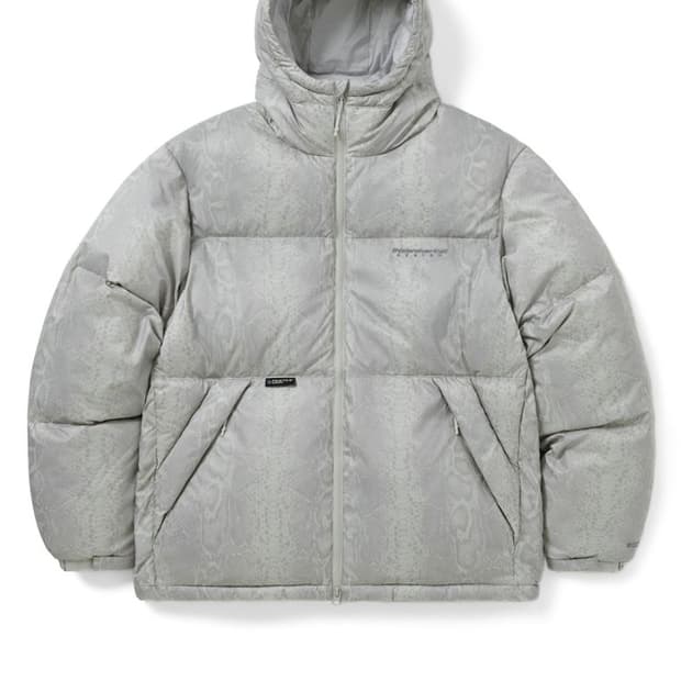 PERTEX® DSN Hooded Down Jacket Grey / M