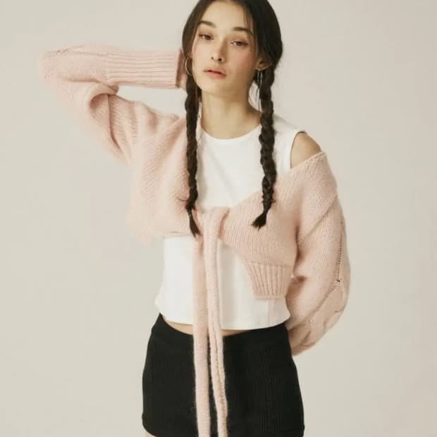 급처) 쓰리타임즈 밤비 가디건