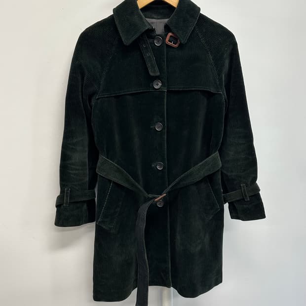 마가렛호웰 벨티드 코듀로이 코트