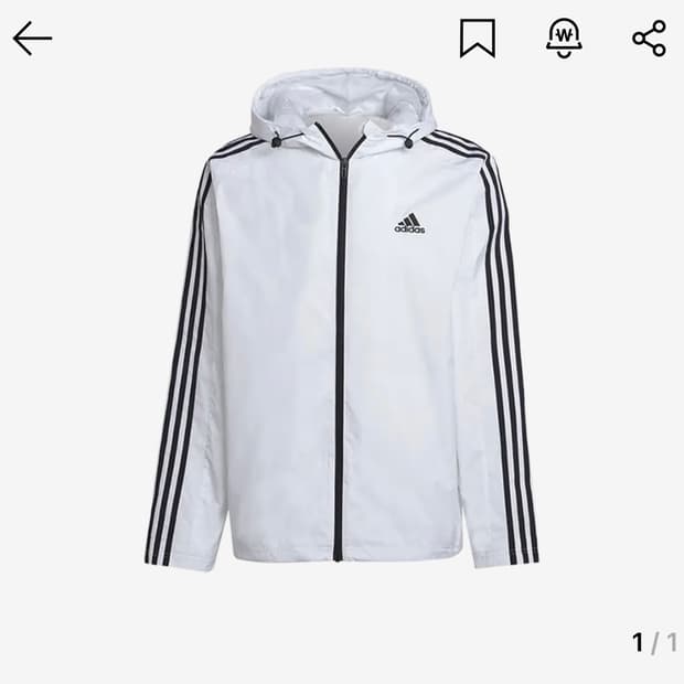 아디다스 3s 우븐 윈드브레이커