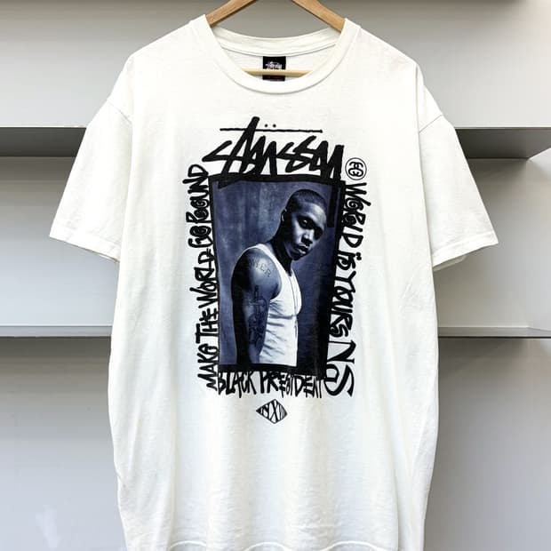 스투시X나스X넥서스 VII 2010-2011 리미티드 에디션 티셔츠