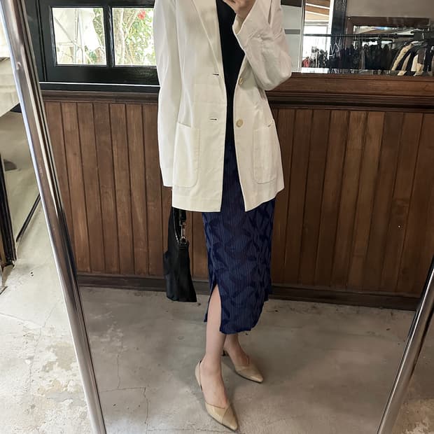 JIL SANDER cotton blazer jacket