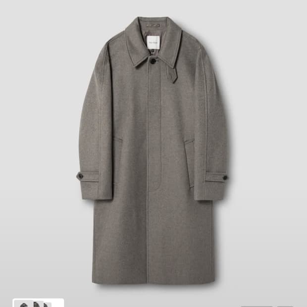 넌블랭크 발마칸 멜란지 타우페 컬러 입니다.