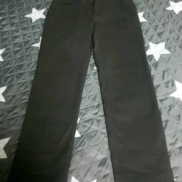 CREMIEUX 스판 울혼방 기모 슬랙스 팬츠 다크브라운 (33)