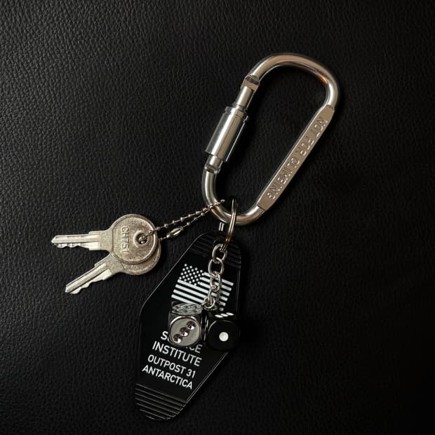 vintage keyring (USA hotel)