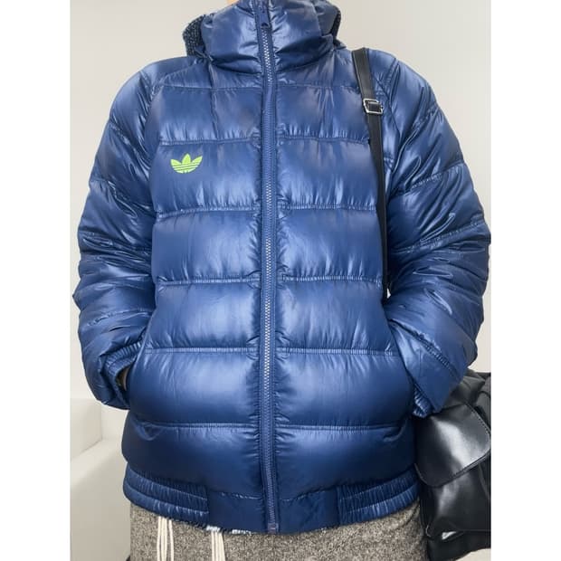 빈티지 아디다스 구스다운 패딩