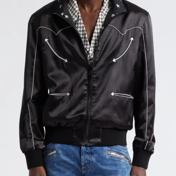 발망 스타즈 리버시블 신상 봄버자켓