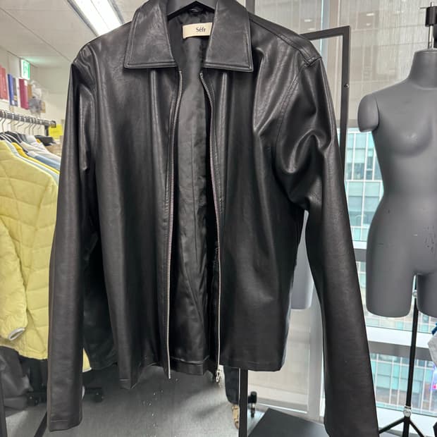 sefr trurh 인조 가죽 자켓 XL
