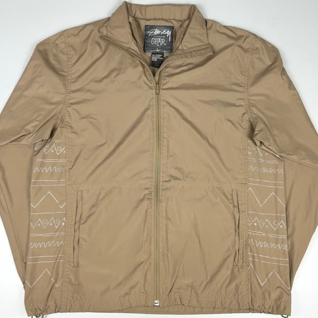 90s Stussy Gear Packable Windbreaker