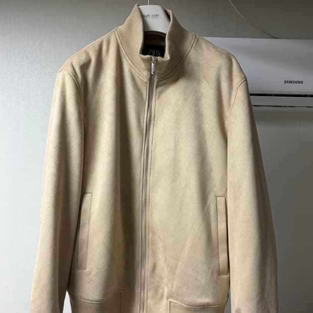 자라 베이지 점퍼 XL