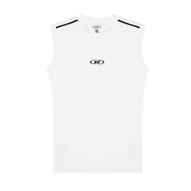 본투윈 로고 포인트 슬리브리스 나시 민소매 1&3