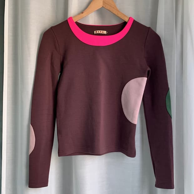 Marni patch longsleeve