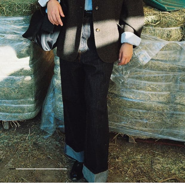 The Aperture 디애퍼쳐 P2 크런치 데님 블루 S