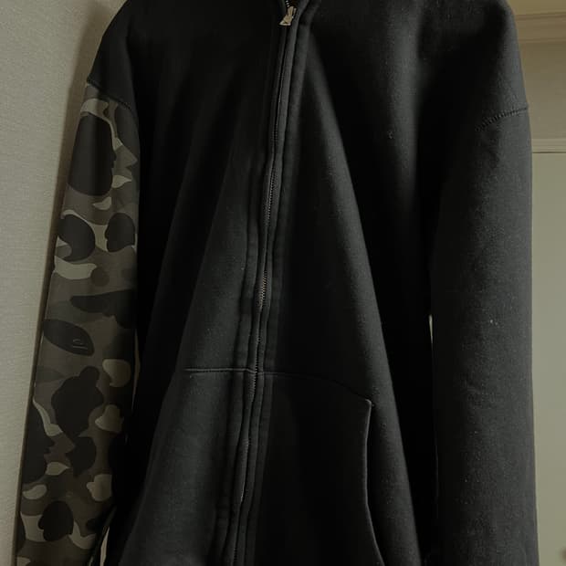 베이프 후드집업