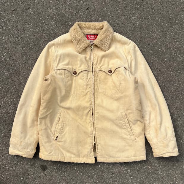 슈가케인 코듀로이 란치웨어 쉐르파 자켓