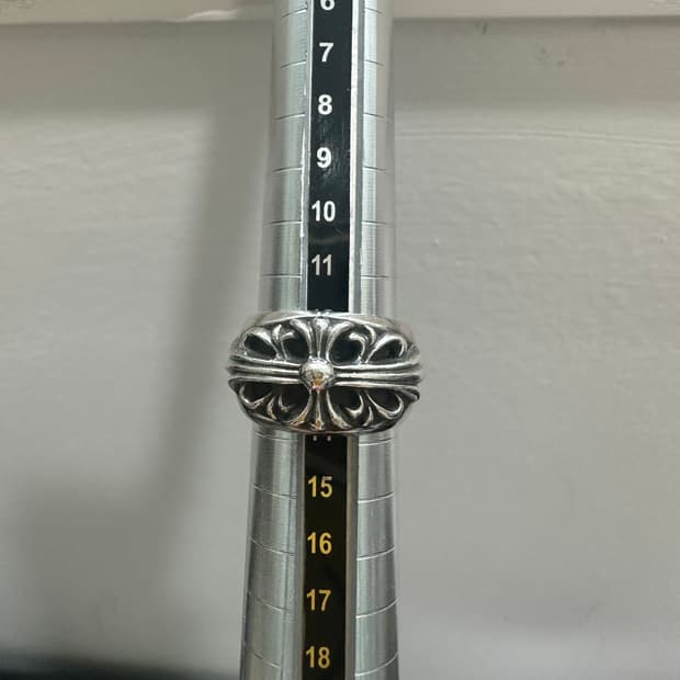 크롬하츠 플로랄 크로스링 US 6.5