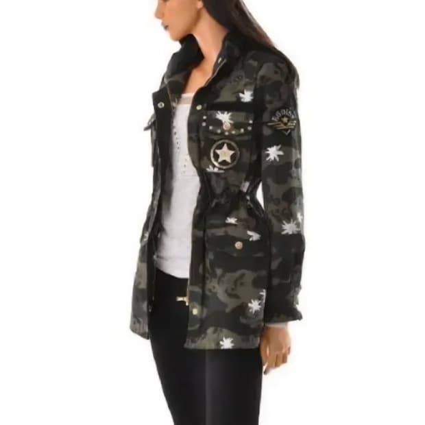 [55]에고이스트 카모플라쥬 꽃무늬 야상 자켓