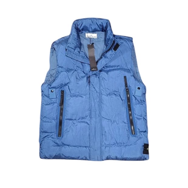 스톤아일랜드 패딩 베스트 블루 새상품