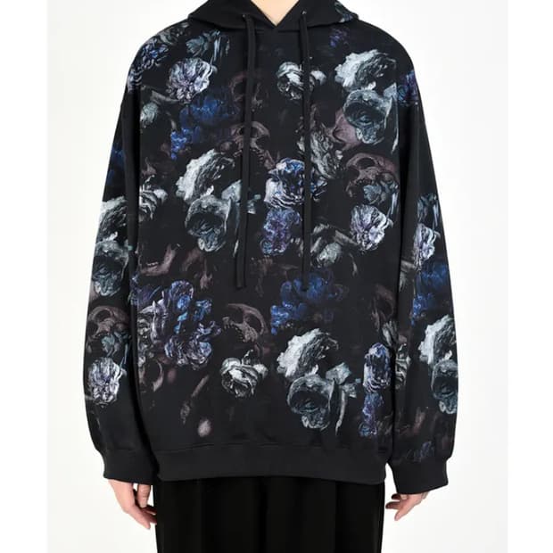 LAD MUSICIAN 라드 뮤지션 빅 플라워 프린팅 후드