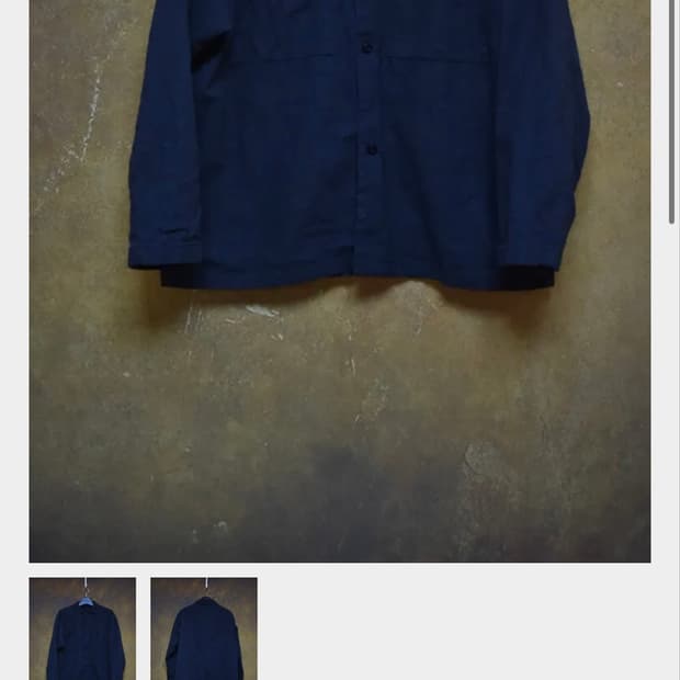 투빌더스하우스 LONG SLEEVE SHIRT BLACK 새상품